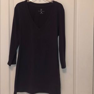purple long sleeve tshirt